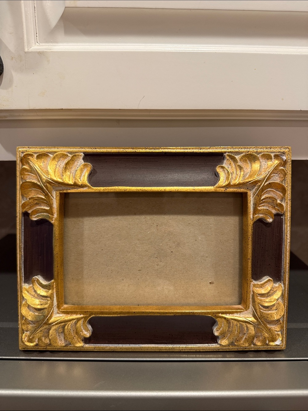 Gold and Dark Brown Ornate Decorative Picture Frame - Home Accents